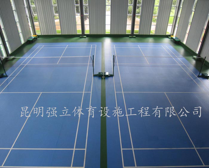 金沙江中游水電開發公司羽毛球場工程